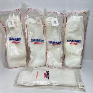 5 Pairs Damart Thermolactyl Socks NOS Made in USA Vinyon Nylon Acrylic Vintage